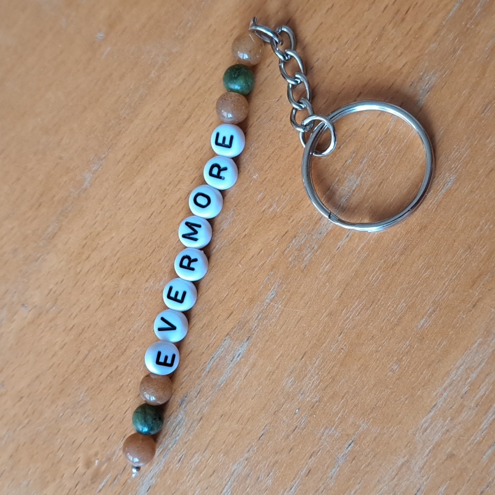 Taylor Swift Evermore key chain ring